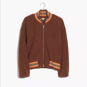 Madewell Bomber Sherpa Jacket